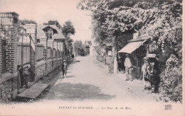 Berneval Sur Mer -  La Rue De La Mer - CPA °J - Other & Unclassified