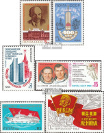 Sowjetunion 5393,5394,5395,5401, 5402,5403 (kompl.Ausg.) Postfrisch 1984 Sondermarken - Unused Stamps