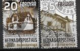 Féroé 2020 Timbres Oblitérés Bureaux Anglais - Faroe Islands