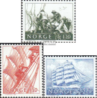 Norwegen 838-840 (kompl.Ausg.) Postfrisch 1981 Segelschiffahrt - Unused Stamps