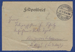 Beleg Feldpost (AD4248) - Feldpost (postage Free)