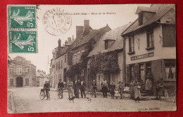 CPA - Ansauvillers -(Oise) - Rue De La Mairie - Autres & Non Classés