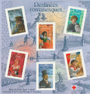 France 2003 Personnages Célèbres De La Litérature Française Croix Rouge Bloc Feuillet N°60 Neuf** - Nuovi