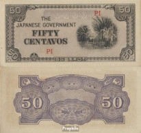 Philippinen Pick-Nr: 105b Bankfrisch 1942 50 Centavos - Filippijnen
