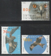 HOLANDA 1995 - PAYS BAS - THE NETHERLANDS - AVES RAPACES - YVERT 1513/1515** - Arends & Roofvogels