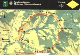 11891299 Goldingen Rundwanderung Chruezegg Plan Goldingen - Other & Unclassified