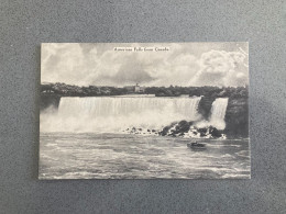 America Falls From Canada Carte Postale Postcard - Cataratas Del Niágara