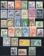 REF094 > TURQUIE < LOT De 31 Valeurs Bienfaisance ** Et *  Dos Visible -- MNH & MH - Charity Stamps