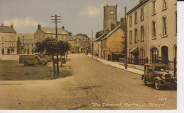 The Diamand Raphoc Co.Donegal Irlande St Eunan's Cathedrale The Clock Tower (1738) Car And Truck (circa 1935) 2 Scans - Autres & Non Classés
