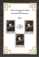 Belgium 1977 Art - Paintings - Rubens MS MNH - Unused Stamps