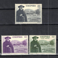 CHCT85 - Father Almanza Commemoration, Complete Series, MH, 1958, Colombia - Kolumbien