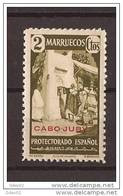 CJ117-LA866TARO.Maroc Marocco CABO JUBY.Sellos De Marruecos.1940.(Ed 117**) Sin Charnela.LUJO. - Other & Unclassified