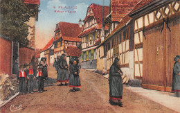 67-FOLKLORE ALSACE RETOUR D EGLISE-N°T2252-F/0003 - Strasbourg