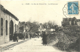 Ham La Rue Du General Foy Le Deblaiement - Ham