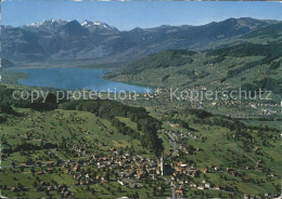 11888319 Kerns Mit Sarnersee Fliegeraufnahme Kerns - Andere & Zonder Classificatie