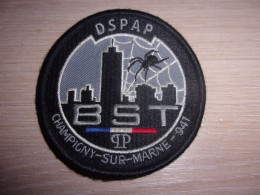 Ecusson Brigade Spécialisée De Terrain De Champigny Sur Marne - Police - Patch - Ecussons Tissu