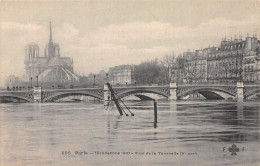 75-PARIS INONDE PONT DE LA TOURNELLE-N°T2253-C/0099 - Überschwemmung 1910