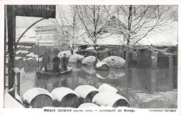 75-PARIS INONDE ENTREPOT DE BERCY-N°T2253-C/0091 - Paris Flood, 1910