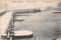 75-PARIS INONDE L ESTACADE-N°T2253-B/0027 - Paris Flood, 1910