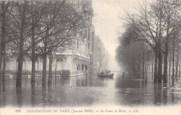 75-PARIS INONDE LE COURS LA REINE-N°T2253-A/0353 - Überschwemmung 1910