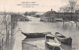 75-PARIS INONDE BARRIERE DE BILLANCOURT-N°T2253-A/0313 - De Overstroming Van 1910