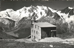 11886869 Weissmieshuette Alphubel Taeschhorn Dom Lenzerspitze Nadelhorn Weissmie - Andere & Zonder Classificatie