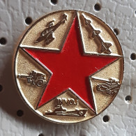 JNA INVOJ Yugoslav People's Army Military  Coat Of Arms Pin - Militari