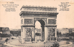 75-PARIS ARC DE TRIOMPHE-N°T2253-E/0135 - Arc De Triomphe
