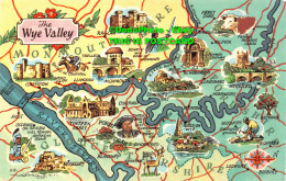 R423537 The Wye Valley. Map. Photo Precision Limited. Colourmaster International - Monde