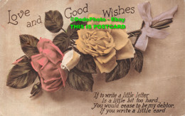 R423245 Love And Good Wishes. Roses. Series W 1531. 2. 1919 - Monde