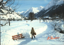 11881199 Klosters GR Diethelmpromenade Blick Silvretta Canardhorn Wisshorn Klost - Sonstige & Ohne Zuordnung