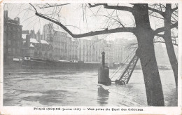 75-PARIS INONDE QUAI DES ORFEVRES-N°T2254-D/0131 - Paris Flood, 1910