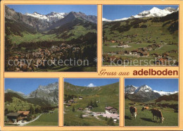 11881079 Adelboden Kuehe Teilansichten Adelboden BE - Autres & Non Classés