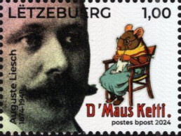 Luxembourg - 2024 - Auguste Liesch - Mouse Ketti - Mint Stamp - Ungebraucht