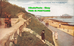 R423568 Folkestone. New Marine Walk. Photochrom. Celesque Series. 1918 - World