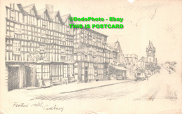 R423271 Ledbury. Feathers Hotel. E. W. Preece. Pencil Sketch Reproduction. 1938 - World