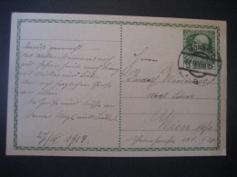 Österreich- Ganzsache Postkarte MiNr. P 216 Gelaufen 1913 Von Salzburg Nach Mondsee - Cartas & Documentos