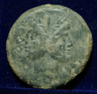 68 -  BONITO  AS  DE  JANO - SERIE SIMBOLOS -  ESTRELLA - MBC - Republiek (280 BC Tot 27 BC)