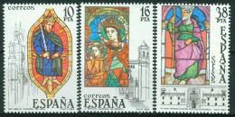 Bm Spain 1983 MiNr 2607-2608 MNH | Stained Glass Windows #kar-1007c - Neufs