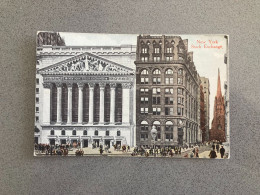 New York Stock Exchange Carte Postale Postcard - Manhattan