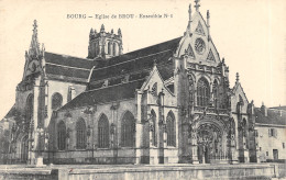 01-BOURG EN BRESSE-EGLISE DE BROU-N°T2401-A/0047 - Sonstige & Ohne Zuordnung