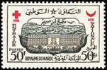 Maroc  389 ** Cruz Roja. 1958 - Morocco (1956-...)