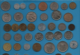 LOT MONNAIES 68 COINS VOIR LISTE / SEE LISTE - Kiloware - Münzen