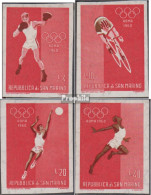 San Marino 671-674 (kompl.Ausg.) Postfrisch 1960 Olympische Sommerspiele Rom - Ungebraucht