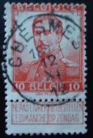 BELGIQUE N°111 Oblitéré - 1912 Pellens