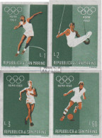 San Marino 667-670 (kompl.Ausg.) Postfrisch 1960 Olympische Sommerspiele Rom - Unused Stamps