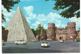 ROMA  164 PIRAMIDE CAIO CESTIO E PORTA SAN PAOLO - Other Monuments & Buildings