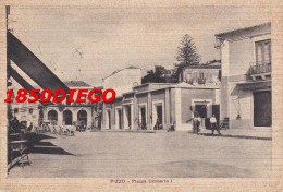 PIZZO - PIAZZA UMBERTO I F/GRANDE VIAGGIATA  1942 ANIMATA - Vibo Valentia