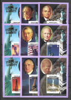 British Virgin Islands 1986 The 100th Anniversary Of The Statue Of Liberty, New York - 9 IMPERFORATE MS MNH - Iles Vièrges Britanniques