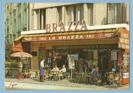 A108  CP   BOULOGNE  -  Tabacs - Journaux - Hôtel - LE BRAZZA  - Bière ANCRE - Photo  Rolf WALTER  ++++ - Boulogne Billancourt